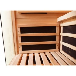SNÖ Sauna infrarouge Bois massif Bois naturel