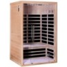 SNÖ Sauna infrarouge Bois massif Bois naturel