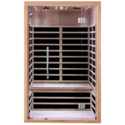 SNÖ Sauna infrarouge Bois massif Bois naturel