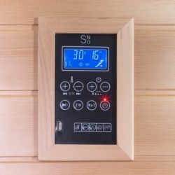 SNÖ Sauna infrarouge Bois massif Bois naturel