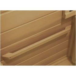 SNÖ Sauna infrarouge Bois massif Bois naturel