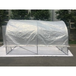 Green Protect Serre tunnel Blanc 12m²