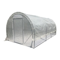 Green Protect Serre tunnel Blanc 18m²