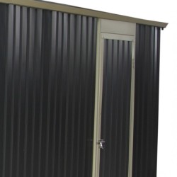 X-Metal Garage métal Acier galvanisé Gris 17.31m²