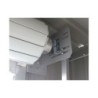 X-Metal Garage métal Acier galvanisé Gris 17.31m²