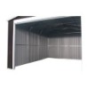 X-Metal Garage métal Acier galvanisé Gris 17.31m²