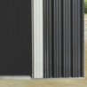 X-Metal Abri de jardin métal Acier galvanisé Gris 5.64m²