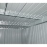 X-Metal Abri de jardin métal Acier galvanisé Gris 5.64m²