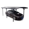 X-Metal Carport Aluminium Gris 19.41m²