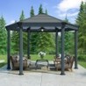 Canopia by Palram Tonnelles de jardin Aluminium Gris 14.80m²