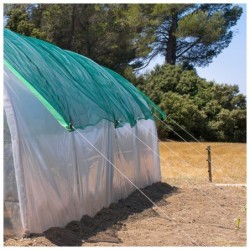 Richel Accessoires serre de jardin Polyéthylène maillé Vert