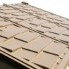 Duramax Abri de jardin résine PVC Beige 10.56m²