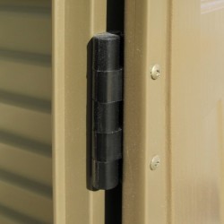 Duramax Abri de jardin résine PVC Beige 10.56m²
