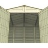 Duramax Abri de jardin résine PVC Beige 10.56m²