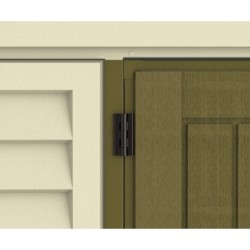 Duramax Abri de jardin résine PVC Beige 10.56m²