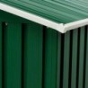 Duramax Abri de jardin métal Métal + 3 couches peinture Vert 4.78m²