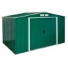 Duramax Abri de jardin métal Métal + 3 couches peinture Vert 7.81m²