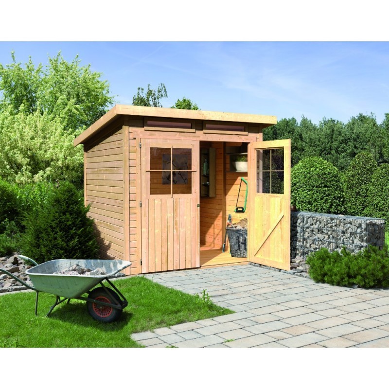 Karibu Abri de jardin bois moins de 5 m² Bois massif Marron 4.62m² Karibu Abri de jardin bois moins de 5 m² Bois massif Marron 4.62m²
