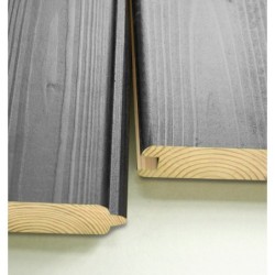 Karibu Abri de jardin bois 5 à 10 m² Bois massif Gris 6.05m²