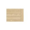 Karibu Abri de jardin bois 5 à 10 m² Bois massif Marron 9.24m²