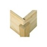 Karibu Abri de jardin bois 5 à 10 m² Bois massif Marron 9.24m²