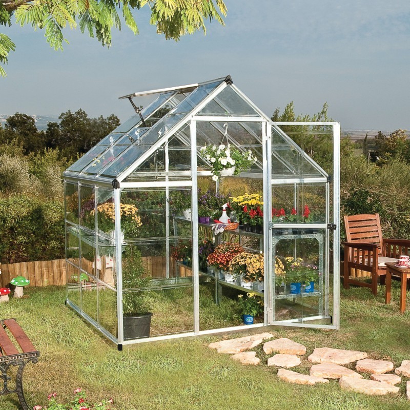Canopia by Palram Serre de jardin en polycarbonate Gris 3.4m²