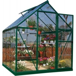 Canopia by Palram Serre de jardin en polycarbonate Vert 3.4m²