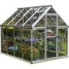 Canopia by Palram Serre de jardin en polycarbonate Gris 4.6m²