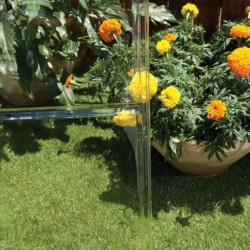 Canopia by Palram Serre de jardin en polycarbonate Gris 4.6m²