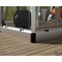 Canopia by Palram Serre de jardin en polycarbonate Gris 4.6m²