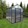 Canopia by Palram Serre de jardin en polycarbonate Gris 4.8m²