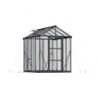 Canopia by Palram Serre de jardin en polycarbonate Gris 4.8m²
