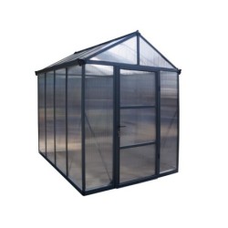 Canopia by Palram Serre de jardin en polycarbonate Gris 4.8m²