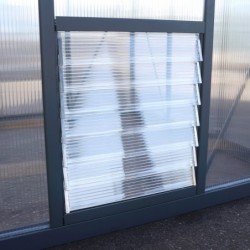 Canopia by Palram Serre de jardin en polycarbonate Gris 4.8m²