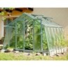 Limes Serre de jardin en verre Gris 9.18m²