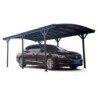 X-Metal Carport Aluminium Gris 15.15m²