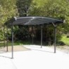 X-Metal Carport Aluminium Gris 15.15m²