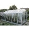 Limes Serre de jardin en verre Gris 13.7m²