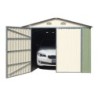 X-Metal Garage métal Acier galvanisé Vert 18m²