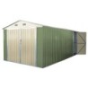 X-Metal Garage métal Acier galvanisé Vert 18m²