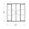 Canopia by Palram Serre de jardin en polycarbonate Gris 1.4m²