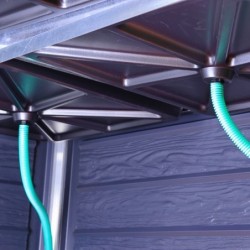 Canopia by Palram Serre de jardin en polycarbonate Gris 1.4m²