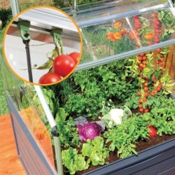 Canopia by Palram Serre de jardin en polycarbonate Gris 1.4m²