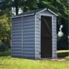 Canopia by Palram Abri de jardin résine Polycarbonate Gris 1.93m²