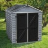 Canopia by Palram Abri de jardin résine Polycarbonate Gris 3.97m²