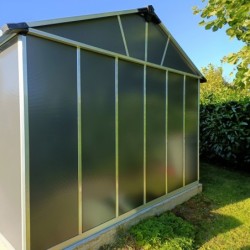 Canopia by Palram Abri de jardin résine Polycarbonate Gris