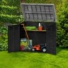 Keter Coffre de jardin Polypropylène Noir