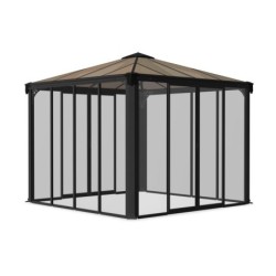 Canopia by Palram Tonnelles de jardin Aluminium Gris 8.7m²