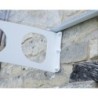 Canopia by Palram Marquise auvent Aluminium Blanc 3.11m²