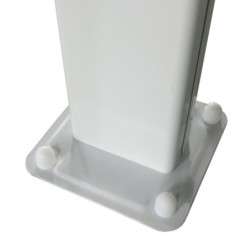 X-Metal Toit de terrasse alu Aluminium Blanc 16.99m²